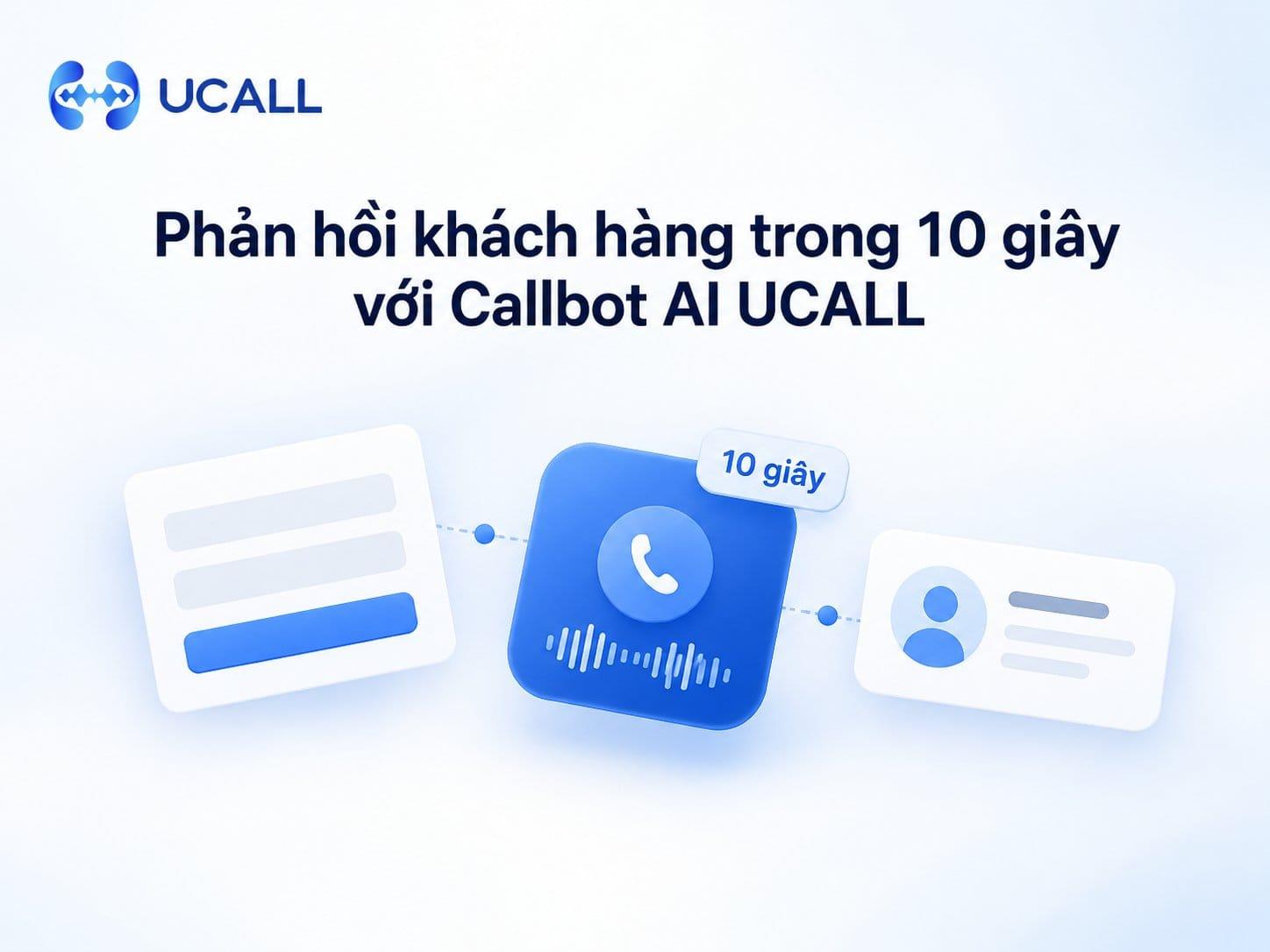 Chiến lược Phản hồi Khách hàng Nhanh trong 10 Giây: Giải pháp Tự động Gọi Lọc bằng Callbot AI Sau Khi Điền Form